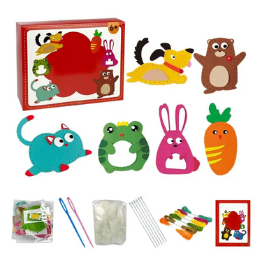 Kit de costura Forest Pals | Bosdieren Naaiset voor Kinderen - Juguete creativo y educativo